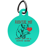 Rescue me UN5773 Circle Pet Tag