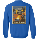 Trailer blazer lrg PC90Y Port and Co. Youth Crewneck Sweatshirt