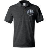 Reagan Gray Circle G880 Gildan Jersey Polo Shirt