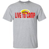 Live to camp 72dpi 2048x2048 G200 Gildan Ultra Cotton T-Shirt