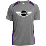 Mini bw ST361 Sport-Tek Heather Colorblock Poly T-Shirt