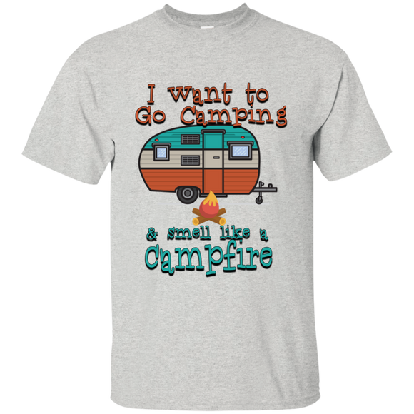 Smell Like A Campfire Custom Ultra Cotton T-Shirt