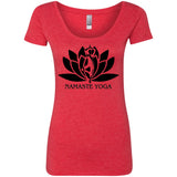 Namaste Yoga NL6730 Next Level Ladies' Triblend Scoop
