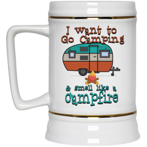 Smell Like A Campfire Beer Stein - 22 oz