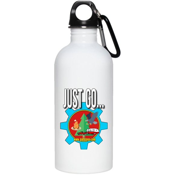Just Go 20 oz Stainless Steel Water Bottle