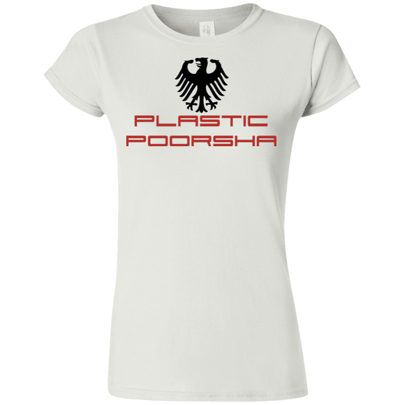 Plastic poorsha G640L Gildan Softstyle Ladies' T-Shirt