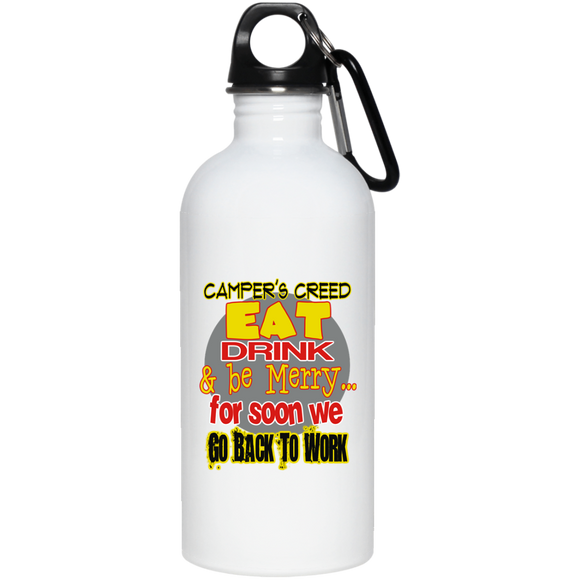 Camper's Creed 20 oz Stainless Steel Water Bottle