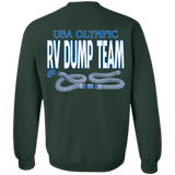 Olympic dump team G180 Gildan Crewneck Pullover Sweatshirt  8 oz.