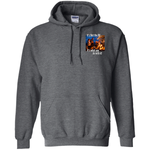 What you do with it G185 Gildan Pullover Hoodie 8 oz.