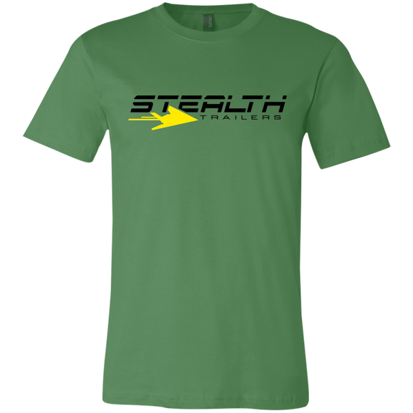 Stealth Logo hi res 3001C Bella + Canvas Unisex Jersey Short-Sleeve T-Shirt