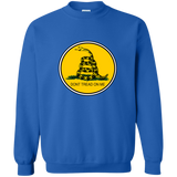 GADSDEN CIRCLE Printed Crewneck Pullover Sweatshirt  8 oz