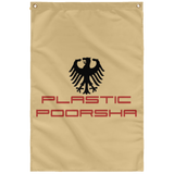 Plastic poorsha SUBWF Sublimated Wall Flag