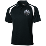 Reagan Gray Circle T476 Sport-Tek Moisture-Wicking Tag-Free Golf Shirt