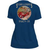 Speedsters Meet Spyders Dark Personalize 1790 Augusta Ladies' Wicking T-Shirt