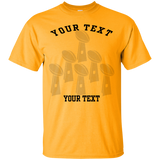 6x custom text Ultra Cotton T-Shirt