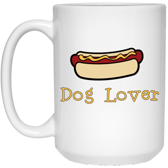 Dog lover 21504 15 oz. White Mug