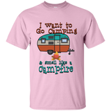 Smell Like A Campfire Custom Ultra Cotton T-Shirt