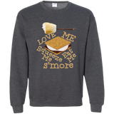S'more Printed Crewneck Pullover Sweatshirt  8 oz