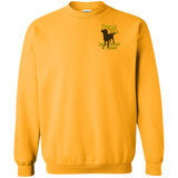 Friends dont G180 Gildan Crewneck Pullover Sweatshirt  8 oz.
