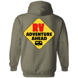 Rv adventure ahead G185 Gildan Pullover Hoodie 8 oz.