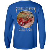 Speedsters Meet Spyders Dark Personalize G240 Gildan LS Ultra Cotton T-Shirt
