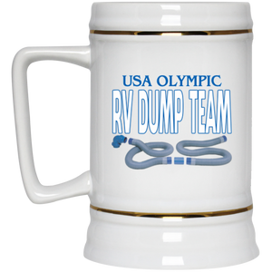 Olympic Dump Team Beer Stein - 22 oz