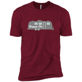 Stream on silhouette logo NL3600 Next Level Premium Short Sleeve T-Shirt