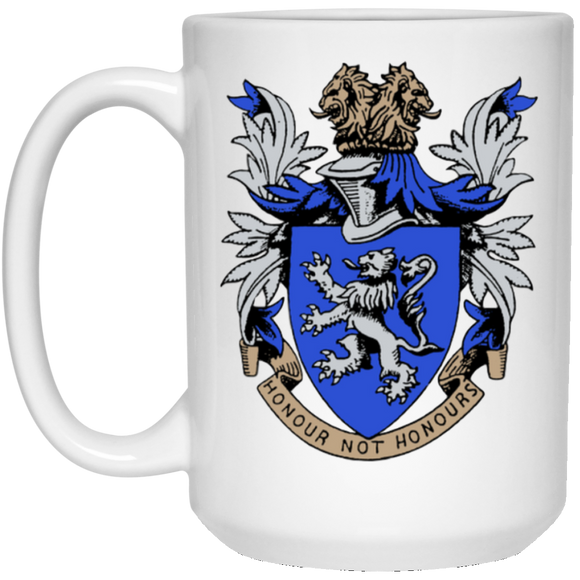 Atlee coat of arms 21504 15 oz. White Mug