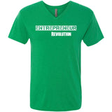 Entrepreneur Revolution NL6040 Next Level Men's Triblend V-Neck T-Shirt