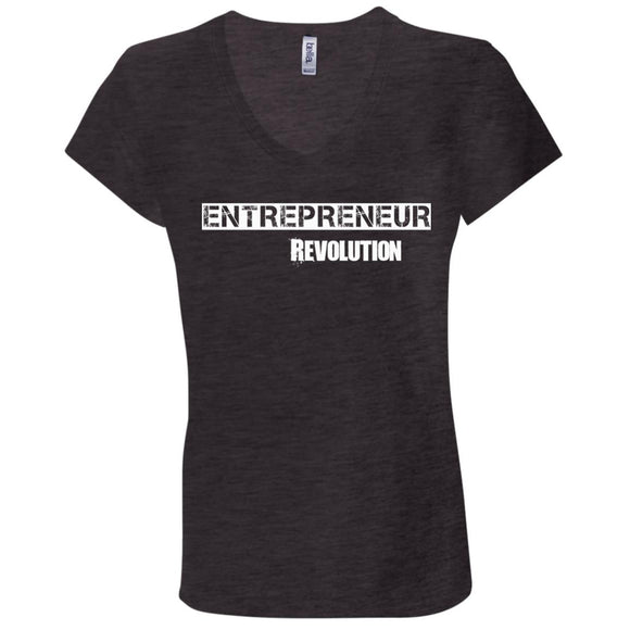 Entrepreneur Revolution B6005 Bella + Canvas Ladies' Jersey V-Neck T-Shirt