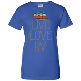 Live Love Ladies' 100% Cotton T-Shirt