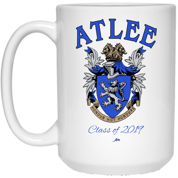 Atlee Crest Personalized 21504 15 oz. White Mug