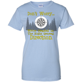 Right Direction Ladies Custom 100% Cotton T-Shirt