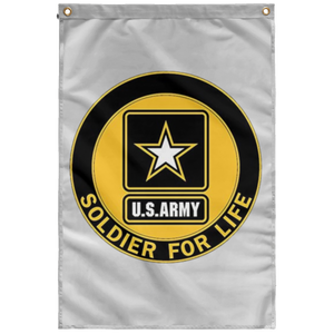 Soldier for life T SUBWF Sublimated Wall Flag