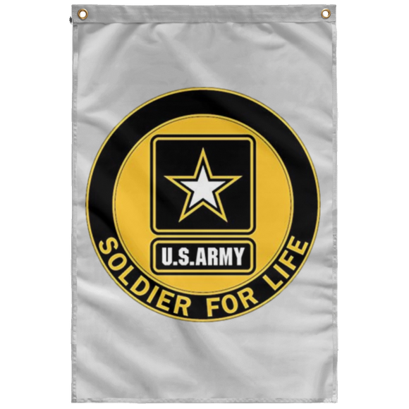 Soldier for life T SUBWF Sublimated Wall Flag