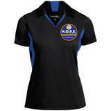 Hope circle 2 LST655 Ladies' Colorblock Performance Polo
