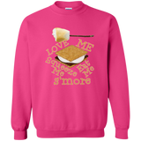 S'more Printed Crewneck Pullover Sweatshirt  8 oz