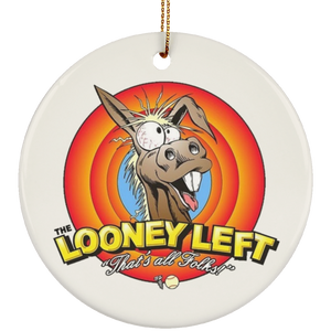 Looney left 3831x3607 SUBORNC Ceramic Circle Ornament