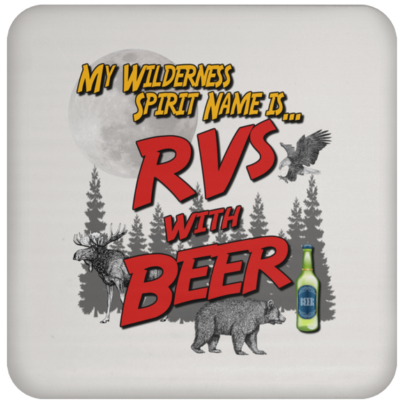 RVs with Beer 2500x3000 UN5677 Coaster
