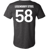 Legendary Men of Steel 58 Bella + Canvas Unisex Jersey Short-Sleeve T-Shirt