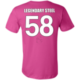 Legendary Men of Steel 58 Bella + Canvas Unisex Jersey Short-Sleeve T-Shirt
