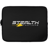 stealth logo cropped Laptop Sleeve - 13 inch