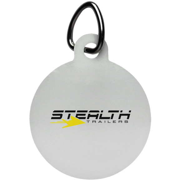 Stealth Logo hi res UN5773 Circle Pet Tag