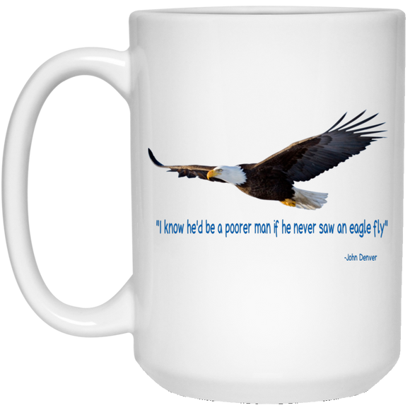 Eagle fly 21504 15 oz. White Mug