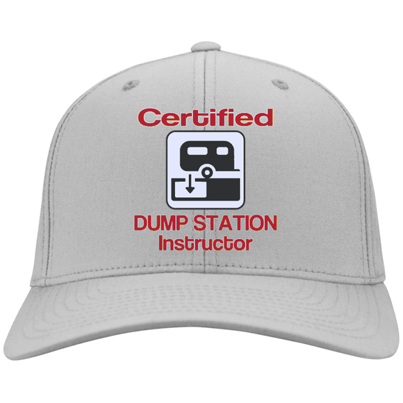 Certified Dump Instructor Personalized Twill Cap