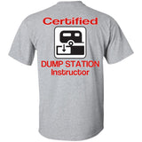 CERT DUMP INST Cert Dump Station Instructor G200 Gildan Ultra Cotton T-Shirt