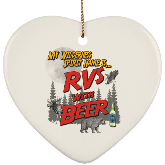 RVs with Beer 2500x3000 SUBORNH Ceramic Heart Ornament