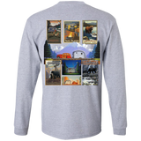 Nat parks airstream road trip G240 Gildan LS Ultra Cotton T-Shirt