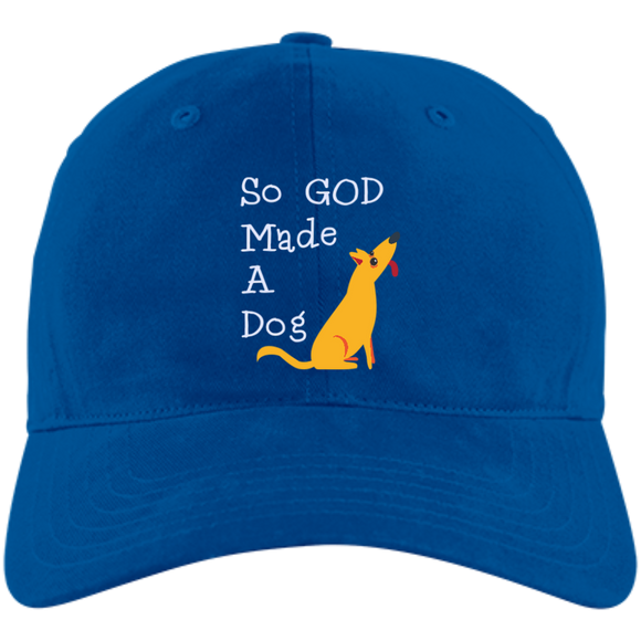 So God Made A Dog A12 Adidas Unstructured Cresting Cap