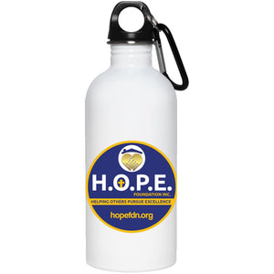 H.O.P.E. circle 2 23663 20 oz. Stainless Steel Water Bottle